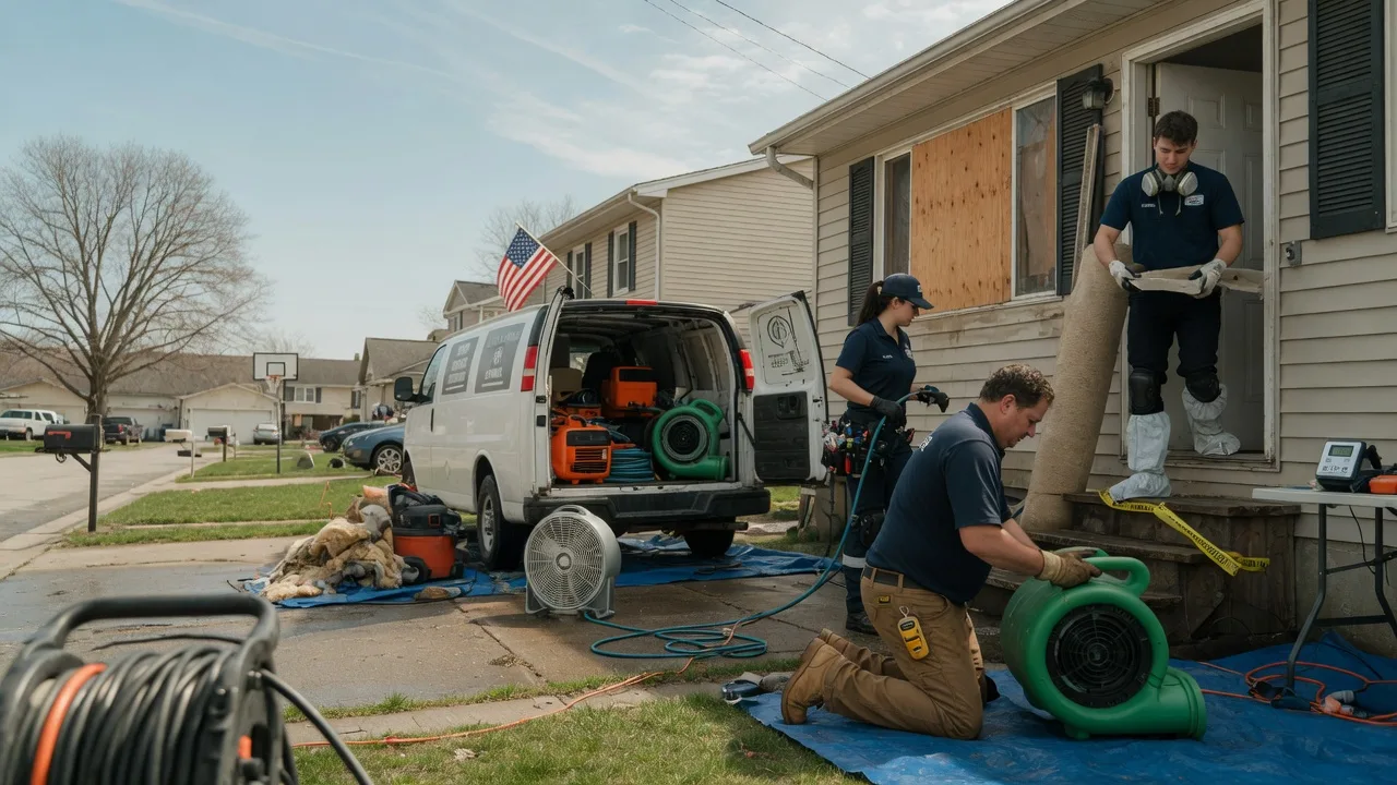 Water Damage Restoration in Potterville, MI near me